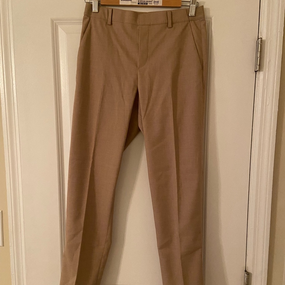 uniqlo, easy pant, S(26-27inch)  beige